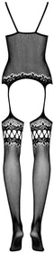 Obsessive Bodystocking - Erotische Body - One Size - Zwart