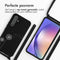 iMoshion Hoesje Geschikt voor Samsung Galaxy A54 (5G) Hoesje Met Koord - iMoshion Siliconen design hoesje met koord - Zwart / Dandelion Black