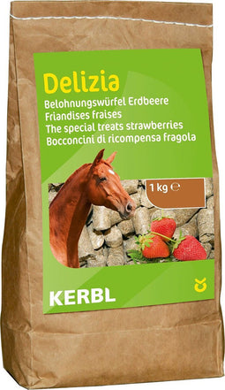 Kerbl Delizia Beloningsbrok Aardbei 1kg
