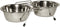 Kerbl Dubbel Voerbak met 2x 900 Ml Rvs Bakjes