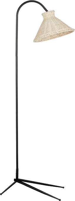 KERIAN - Vloerlamp - Natuurlijk - Rotan