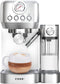 COOK-IT Espressomachine - RvS Koffiemachine - 20 Bar Italiaanse Pomp - Automatische Melkopschuimer