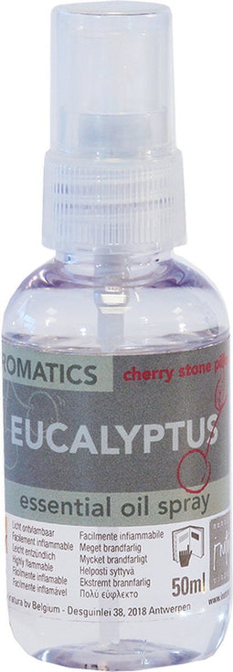 Kersepitje Aromatics - Flesje 50ml aromaspray, gebaseerd op etherische olie EUCALYPTUS