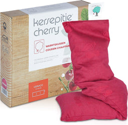 Kersepitje® Cervico - Langwerpig Kersenpitkussen - Pittenzak magnetron - Warmtekussen - Pittenkussen magnetron - 13x55cm