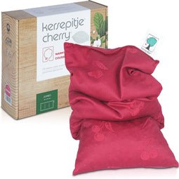 Kersepitje® Jumbo - Langwerpig Kersenpitkussen - Pittenzak magnetron - Warmtekussen magnetron - Pittenkussen magnetron - 23x55cm