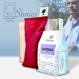 Kersepitje® Picolo Stories & Santa Isabel koffie - Klein Langwerpig Kersepitkussen - The ONLY Original