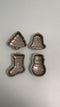 kerst bakvormen - 4 stuks