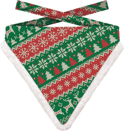 Kerst Bandana BANDANA MET EEN MIX PATROON M