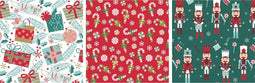 Kerst - Inpakpapier - 3 Rollen - Cadeaupapier - Wrappapier - 500x70cm