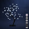 Kerst - Kerstboom - Decoratieve verlichting - Prunusboom - Wit - H45cm - Lichtgevend