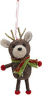 Kerst - Kersthangers - 4 Stuks - Kerstdecoratie - H16.5cm - Voor in de kerstboom