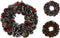 Kerst - Kerstkrans - Krans - Dennenappels - D33cm - 2 Designs