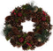 Kerst - Kerstkrans - Krans - Dennenappels - D33cm - 2 Designs