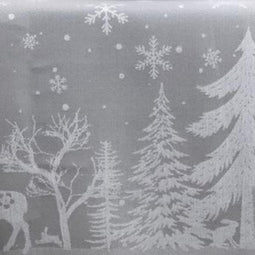 Kerst Tafelkleed Rody 150x200 grijs