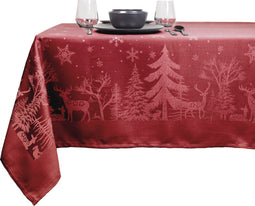 Kerst Tafelkleed Rody 150x200 rood