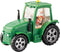 Kerst Waterspinner Tractor met Muziek - 17 cm - Met LED