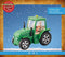 Kerst Waterspinner Tractor met Muziek - 17 cm - Met LED