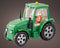 Kerst Waterspinner Tractor met Muziek - 17 cm - Met LED