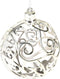 Kerstbal 100mm champagne goud kerstversiering