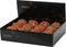 Kerstbal foam d10 cm bruin/kleur(en)