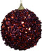 Kerstbal foam d10 cm granaatappel