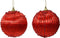 Kerstbal foam d6 cm kerstrood a2 kerst