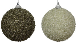 Kerstbal foam d8 cm a2 Z
