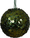 Kerstbal foam d8 cm dennengroen