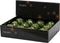 Kerstbal foam d8 cm dennengroen
