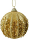 Kerstbal foam d8 cm licht goud kerst