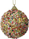 Kerstbal foam d8 cm multi kerst
