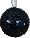 Kerstbal foam d8 cm nachtblauw