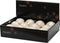 Kerstbal foam d8 cm parel