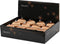 Kerstbal foam d8 cm pecannoot bruin I