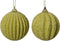 Kerstbal foam d8 cm pistache a2 kerst