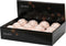 Kerstbal foam d8 cm poederroze