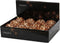 Kerstbal foam d8 cm pompoen D