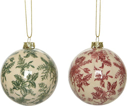 Kerstbal foam d8cm a2