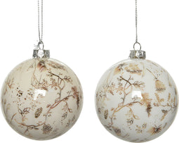 Kerstbal foam d8cm a2