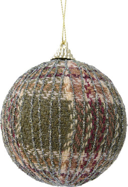 Kerstbal foam d8cm mosgroen