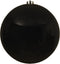 Kerstbal Glans XL - Zwart