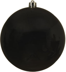 Kerstbal Glans - Zwart