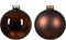 Kerstbal glas d10 cm esprss ass 4st kerst