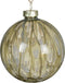Kerstbal glas d10l10h10 cm rsmrn