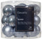 Kerstbal glas d2.5 cm mblw ass 24st kerst