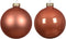 Kerstbal glas d2.5 cm pompoen 24st