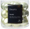 Kerstbal glas d2.5 cm wit mint 24st