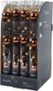 Kerstbal glas d3 cm espresso 9st I
