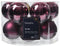 Kerstbal glas d5 cm d.mv 12st