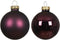 Kerstbal glas d5 cm d.mv 12st
